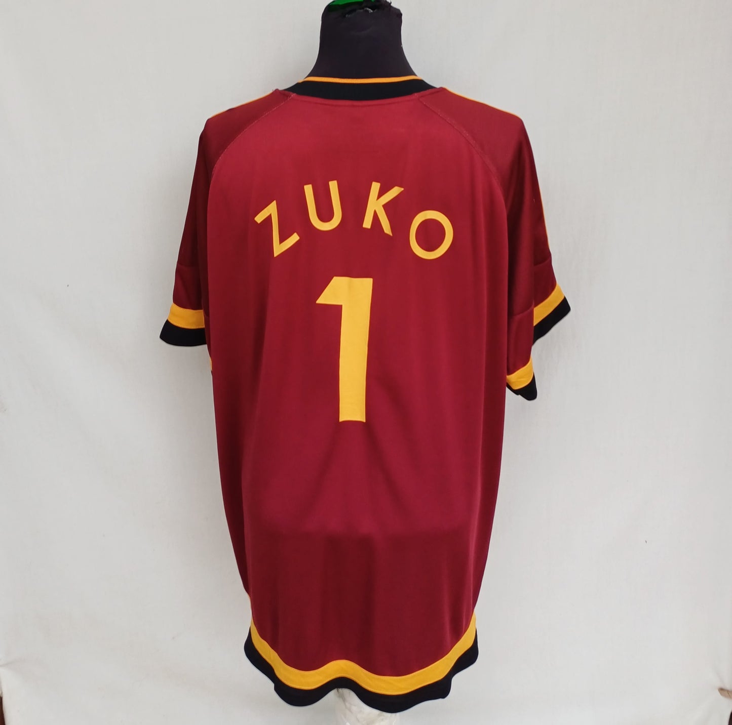 Avatar The Last Airbender Fire Nation #1 Zuko Nickelodeon Jersey Mens XL