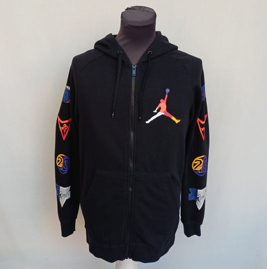 Nike Air Jordan Rivals Full Zip Pullover Hoodie Mens M