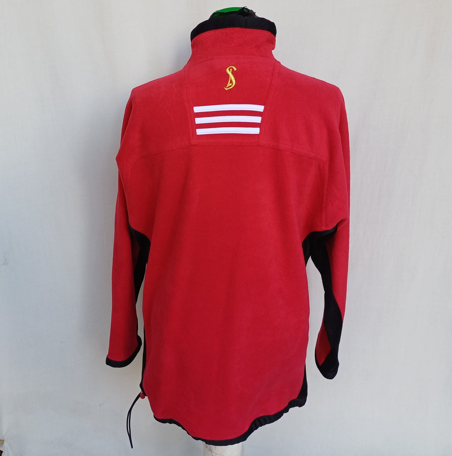 Vintage 1998/99 Adidas Standard Liege Fleece Zip Pullover Mens S