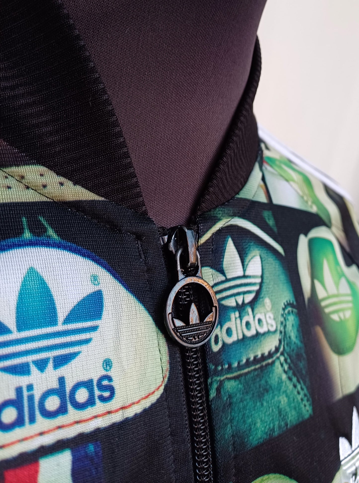 Adidas Originals All Over Print Heel Track Top Jacket Mens M