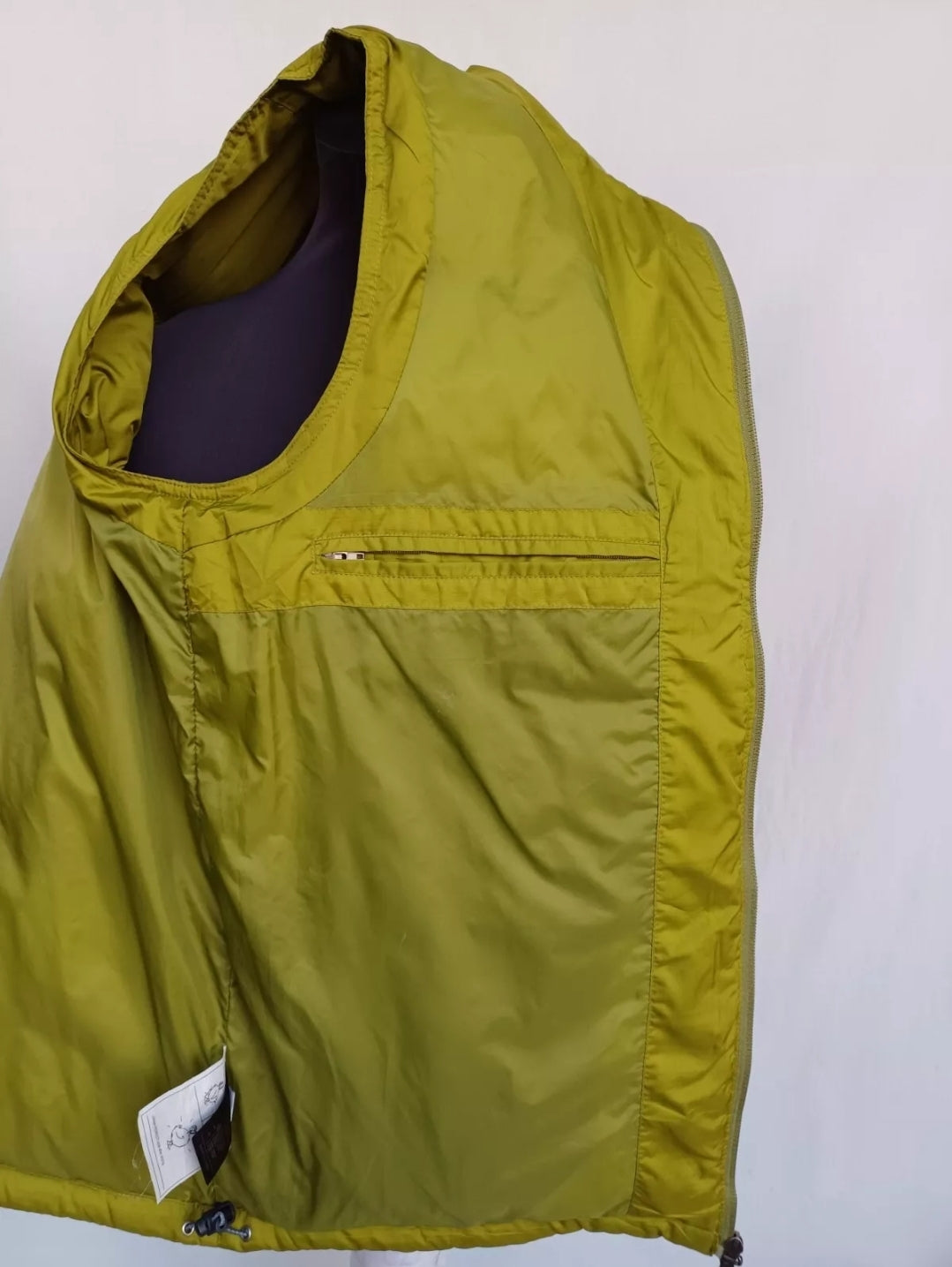 Fila Italy Ski Team Quilted Zip Down Vest Mens L
