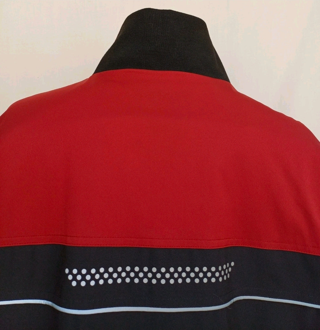 New With Defect Mercedes Benz Zip Padded Truck Jacket Coat Mens 2XL