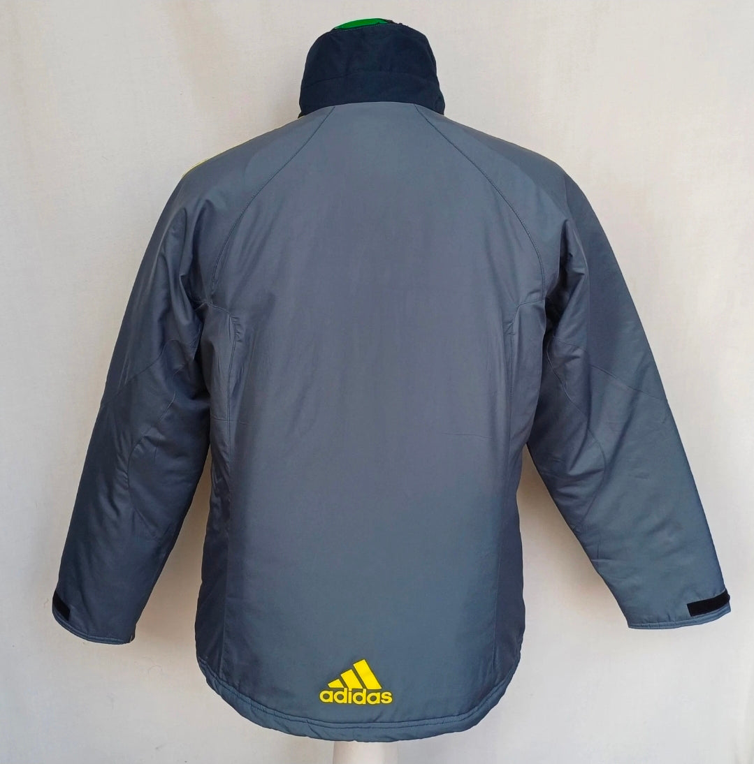 Adidas Universal All Weather Womens Zip Padded Jacket Size L