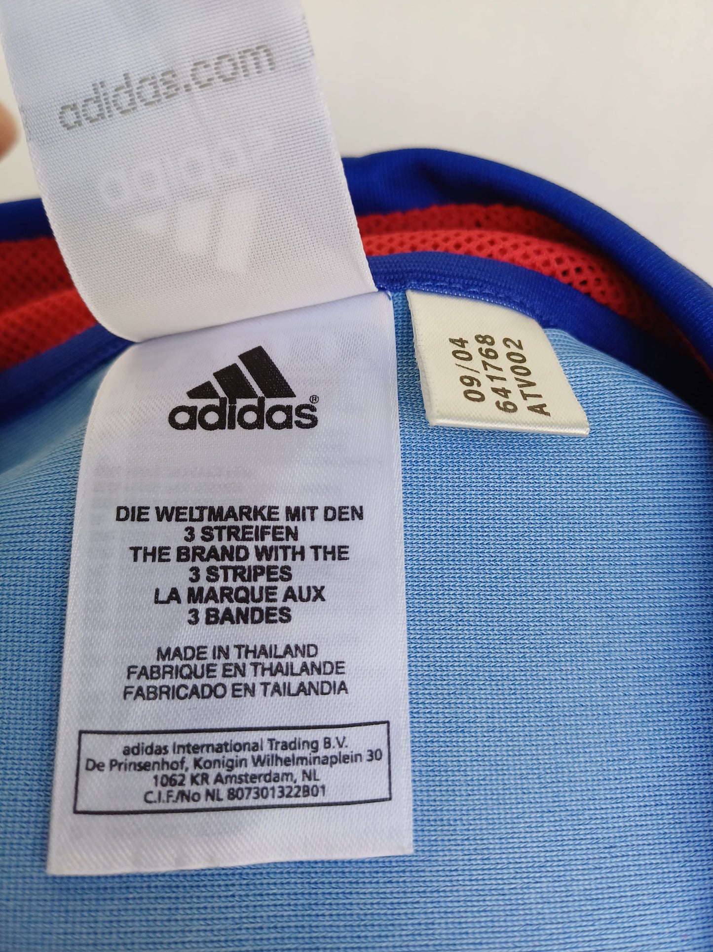 New With Tags France 2004 Euro Home adidas Shirt Mens L