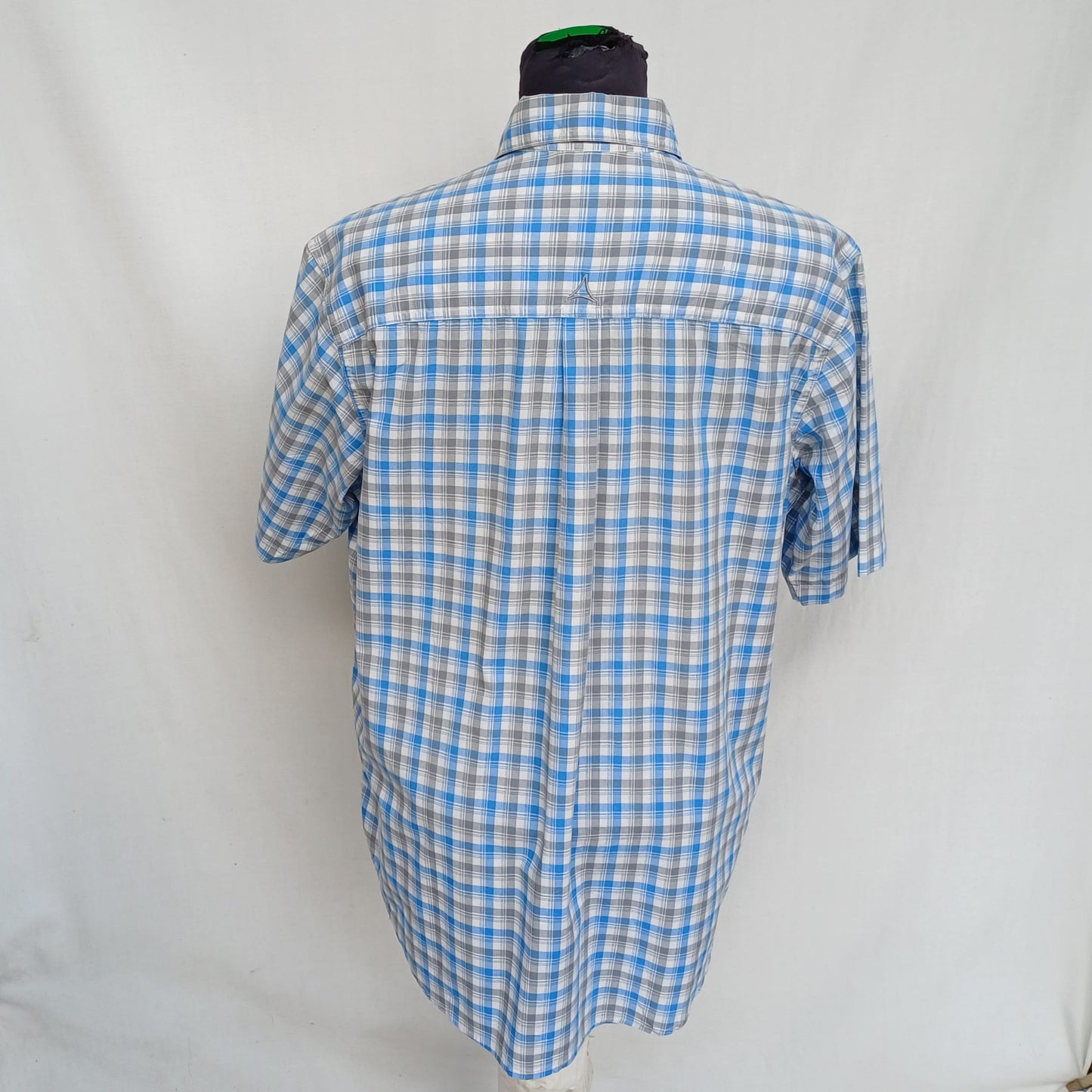 Schoffel Outdoor Check Button-Up Hiking Shirt Mens L