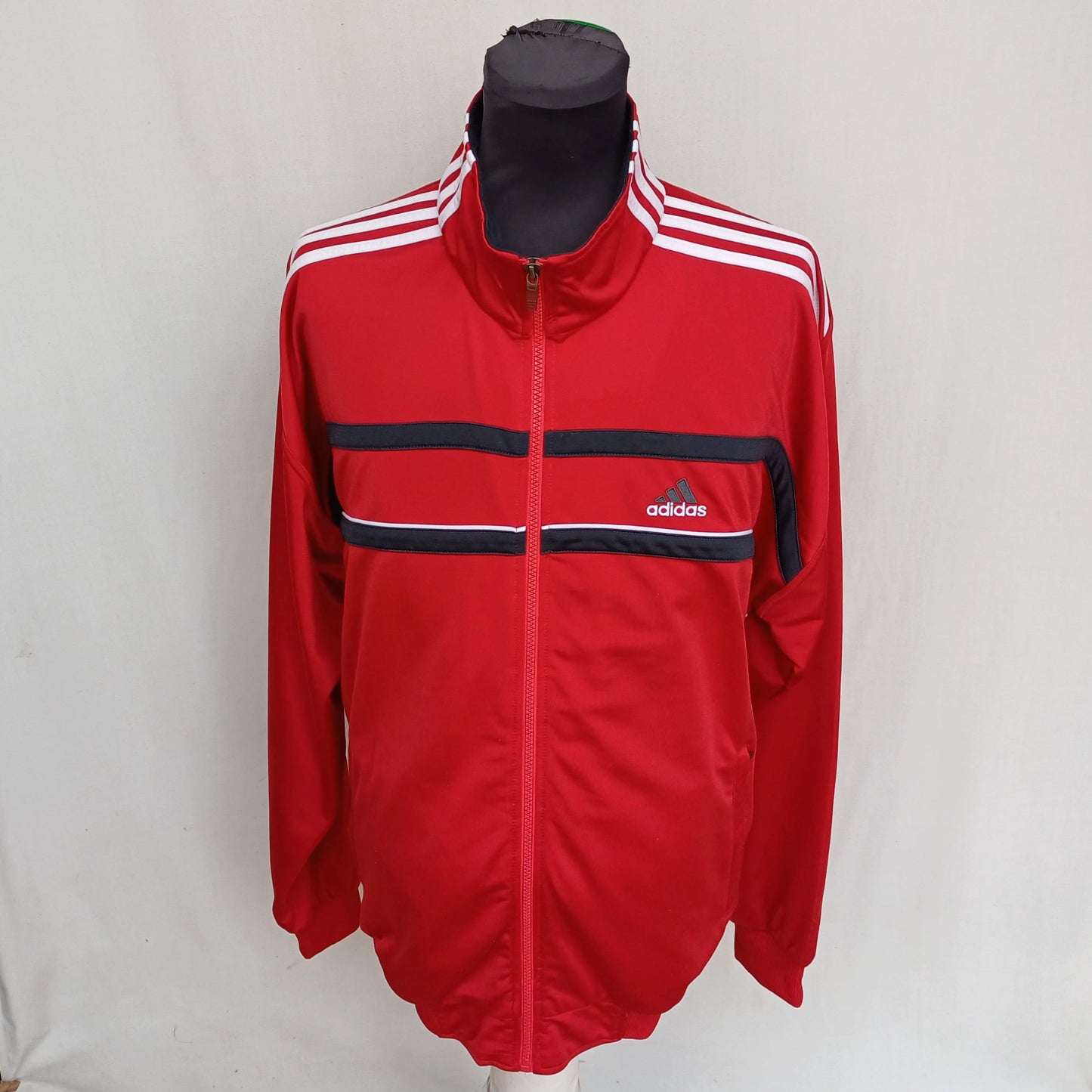 Vintage 2005 Adidas Zip Track Top Jacket Mens L