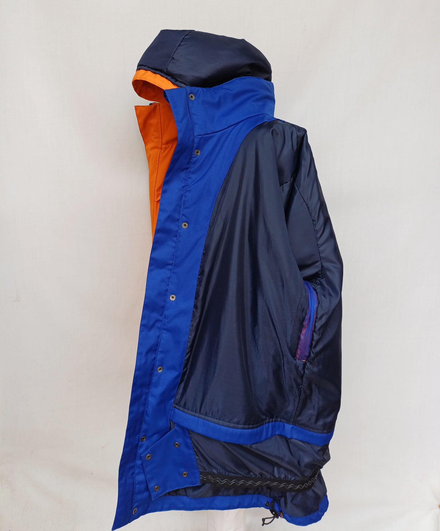 Berg Outdoor Zip/Snap Waterproof Hooded Jacket Mens L/XL