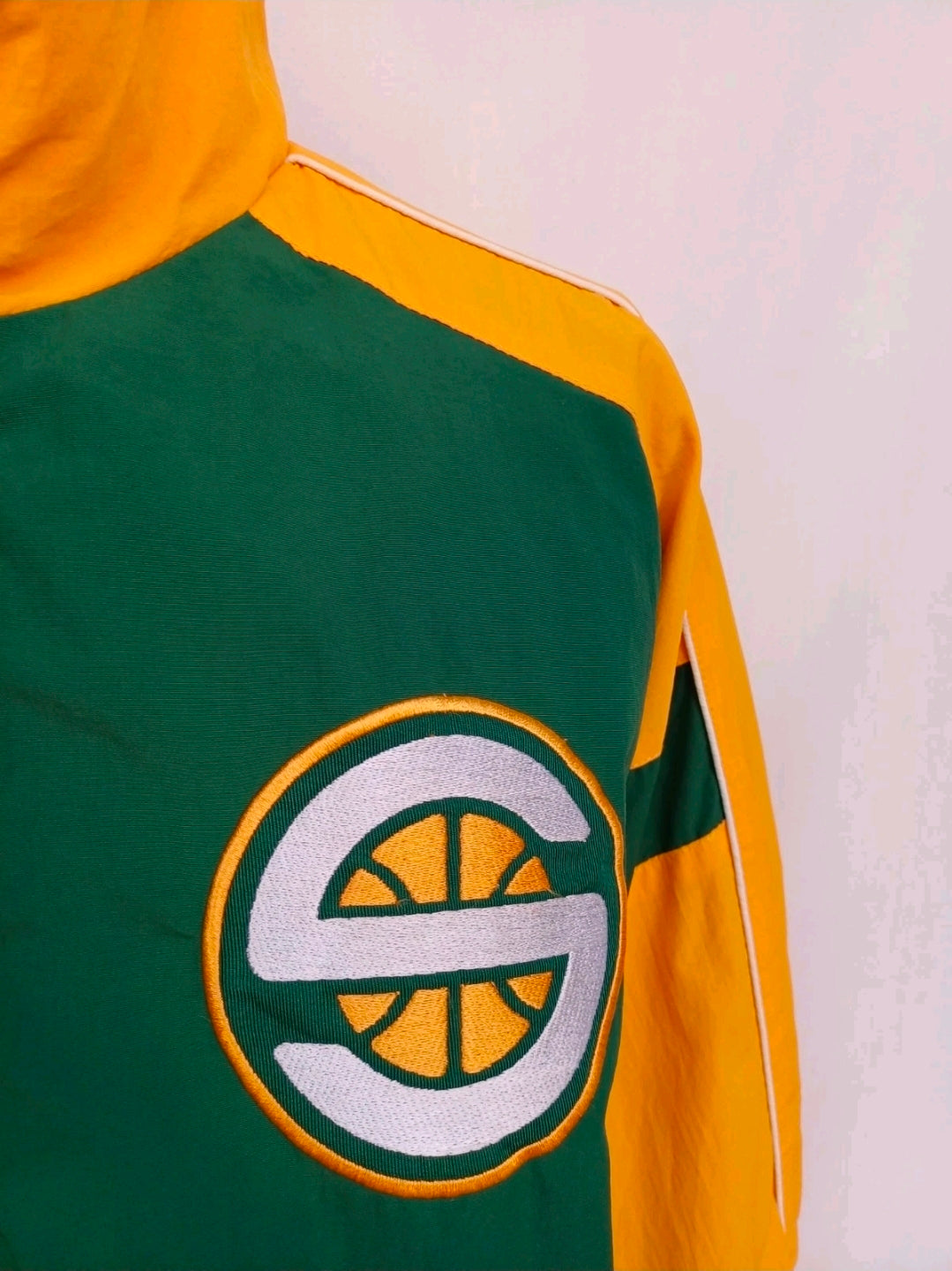 Vintage Seattle SuperSonics NBA Exclusive Collection Full Zip Jacket Mens L