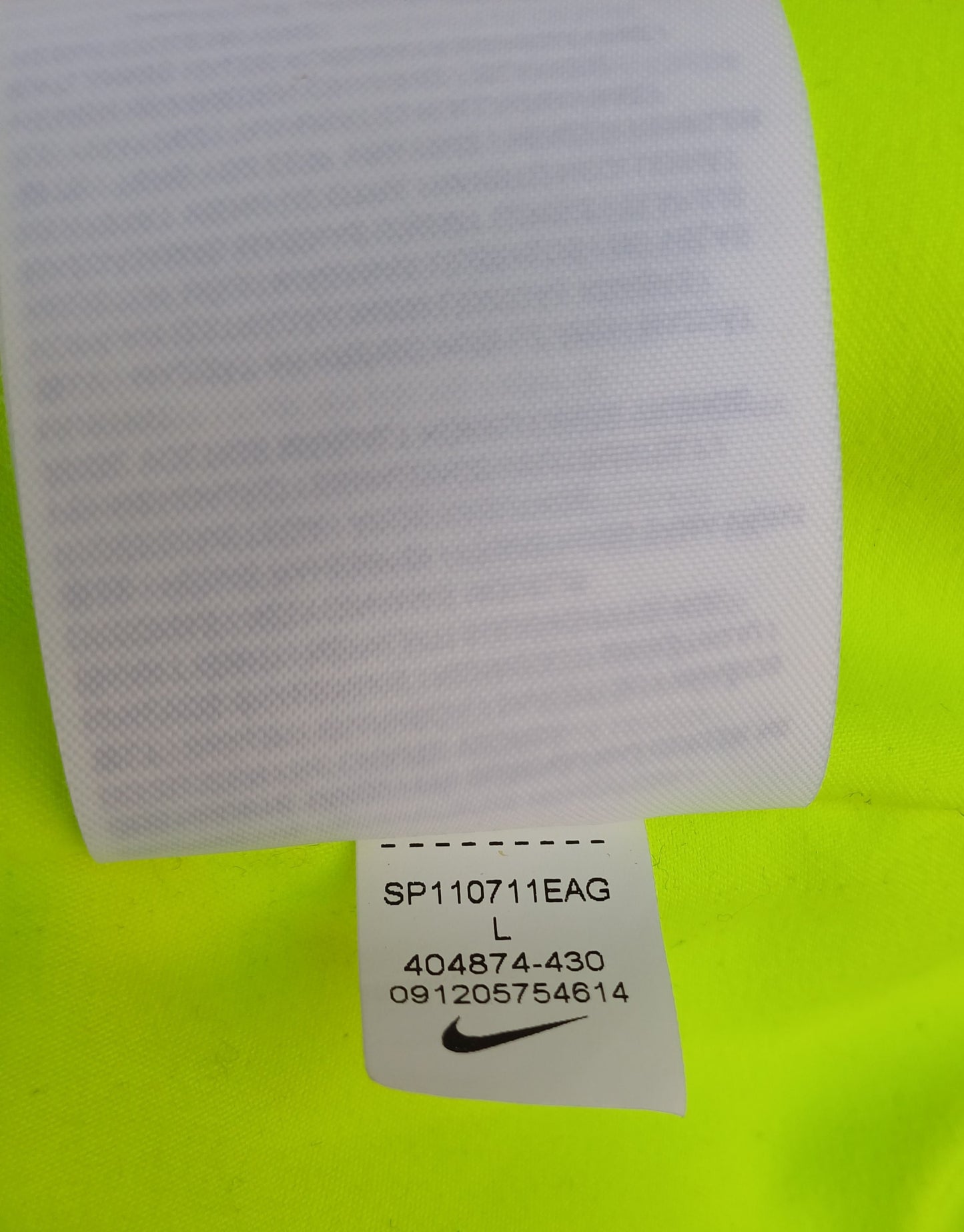 Nike Neon Lining Button Varsity Jacket Mens L