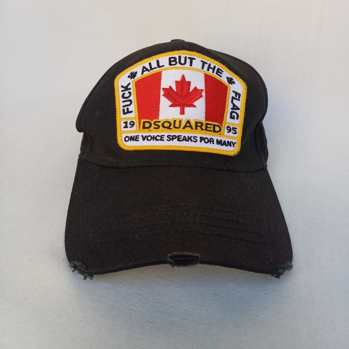 Dsquared2 Canada Flag Cotton Baseball Cap/Hat One Size Adult