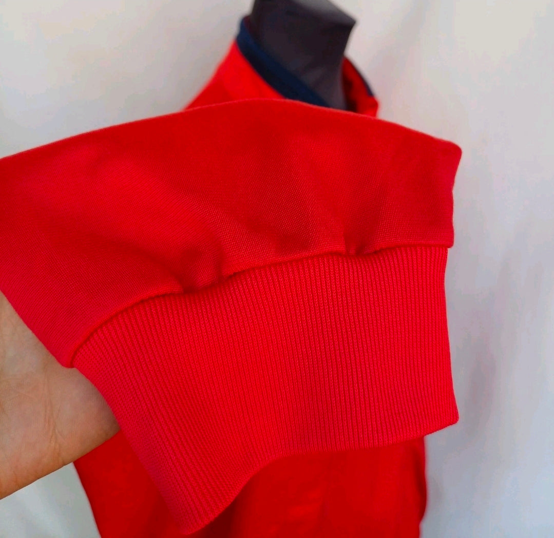 Vintage 90s Hummel Full Zip Track Top Jacket Mens L Oversized