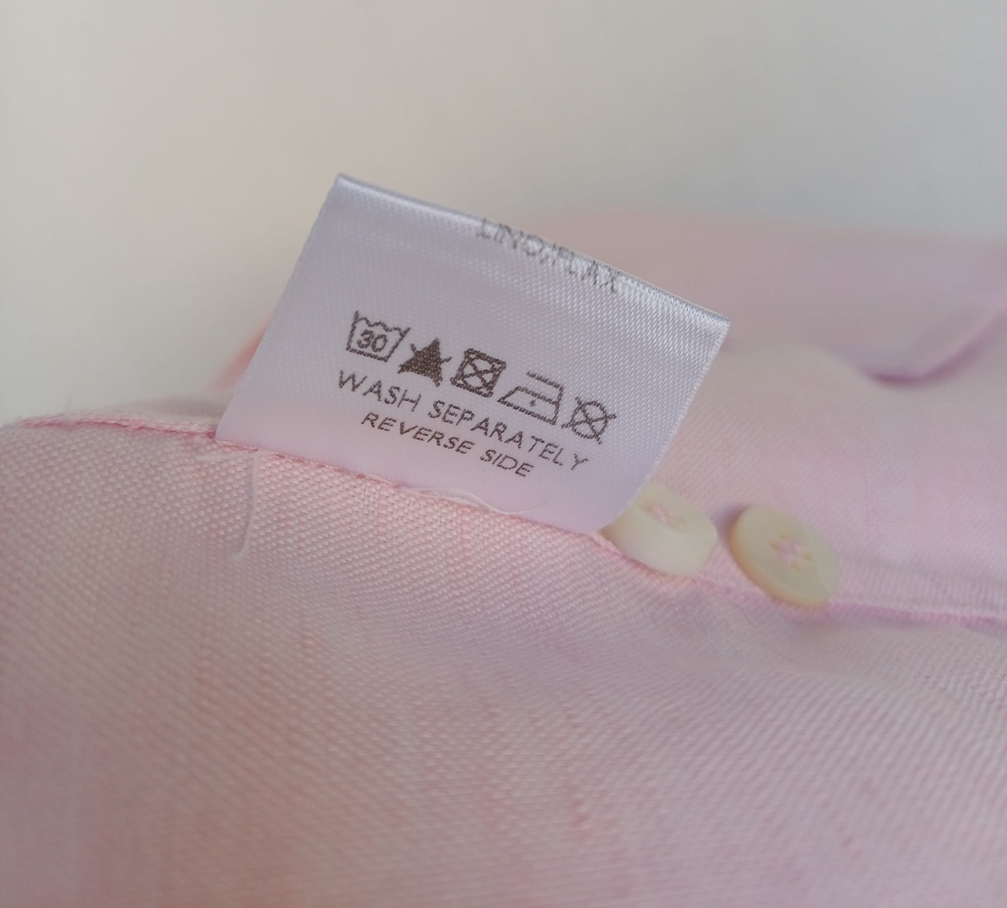 Loro Piana Cotton/Flax Button Up Shirt Mens M