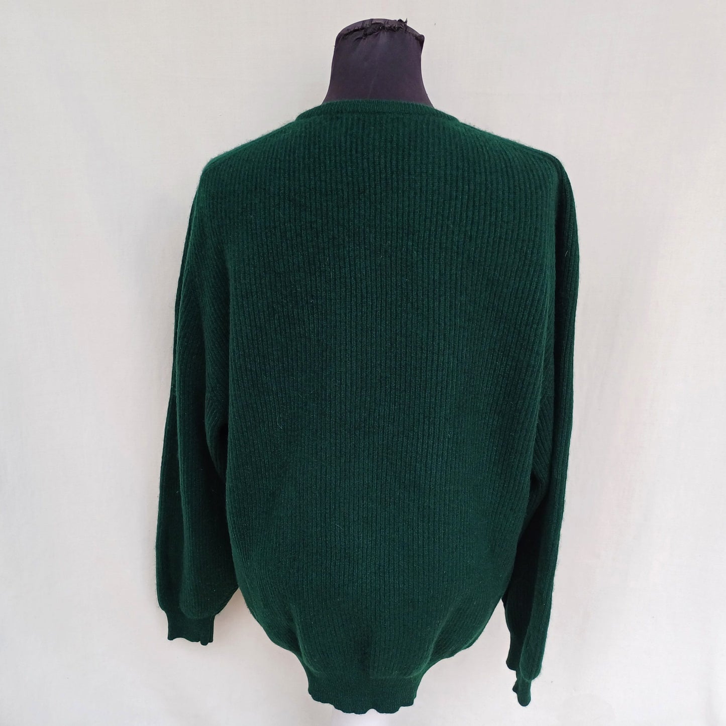 Vintage Johnstons Lambswool Crew Neck Sweater Mens 2XL