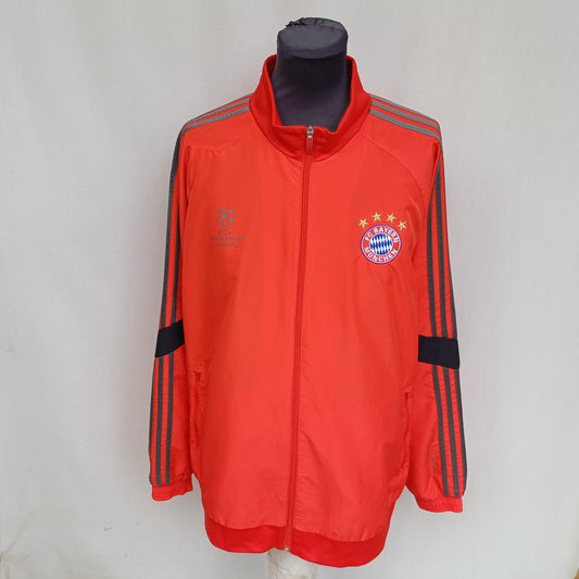 Bayern Munich Champions League Adidas 2014/15 Zip Training Jacket Mens 2XL