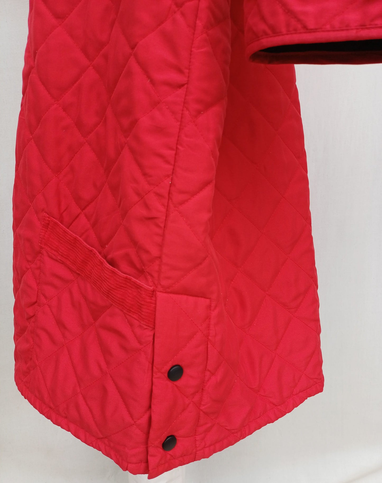 Vintage 2002 Ferrari Official Quilted Snap Padded Jacket Mens L