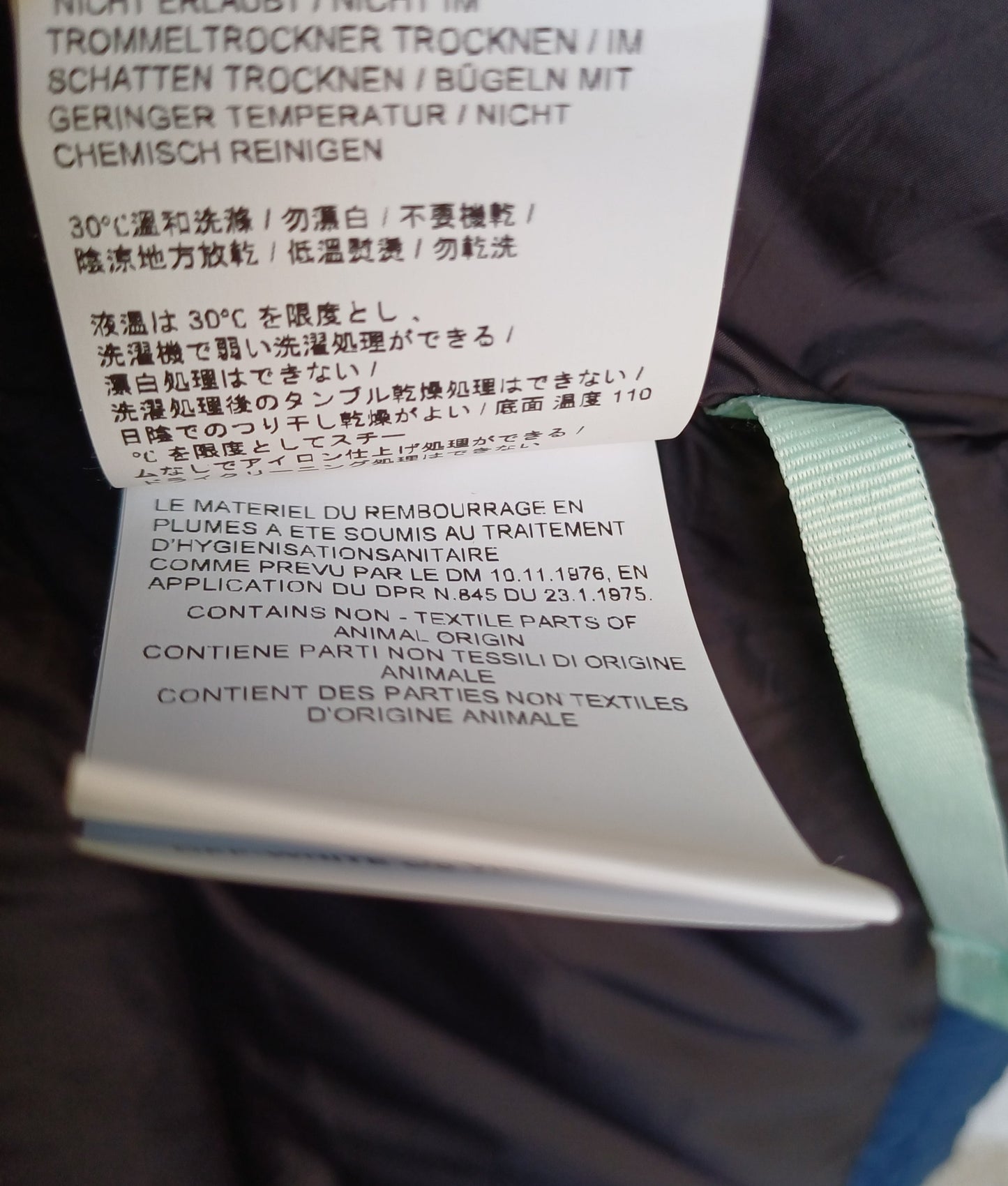 Off-white Quilted Ski Down Puffer Jacket Mens L