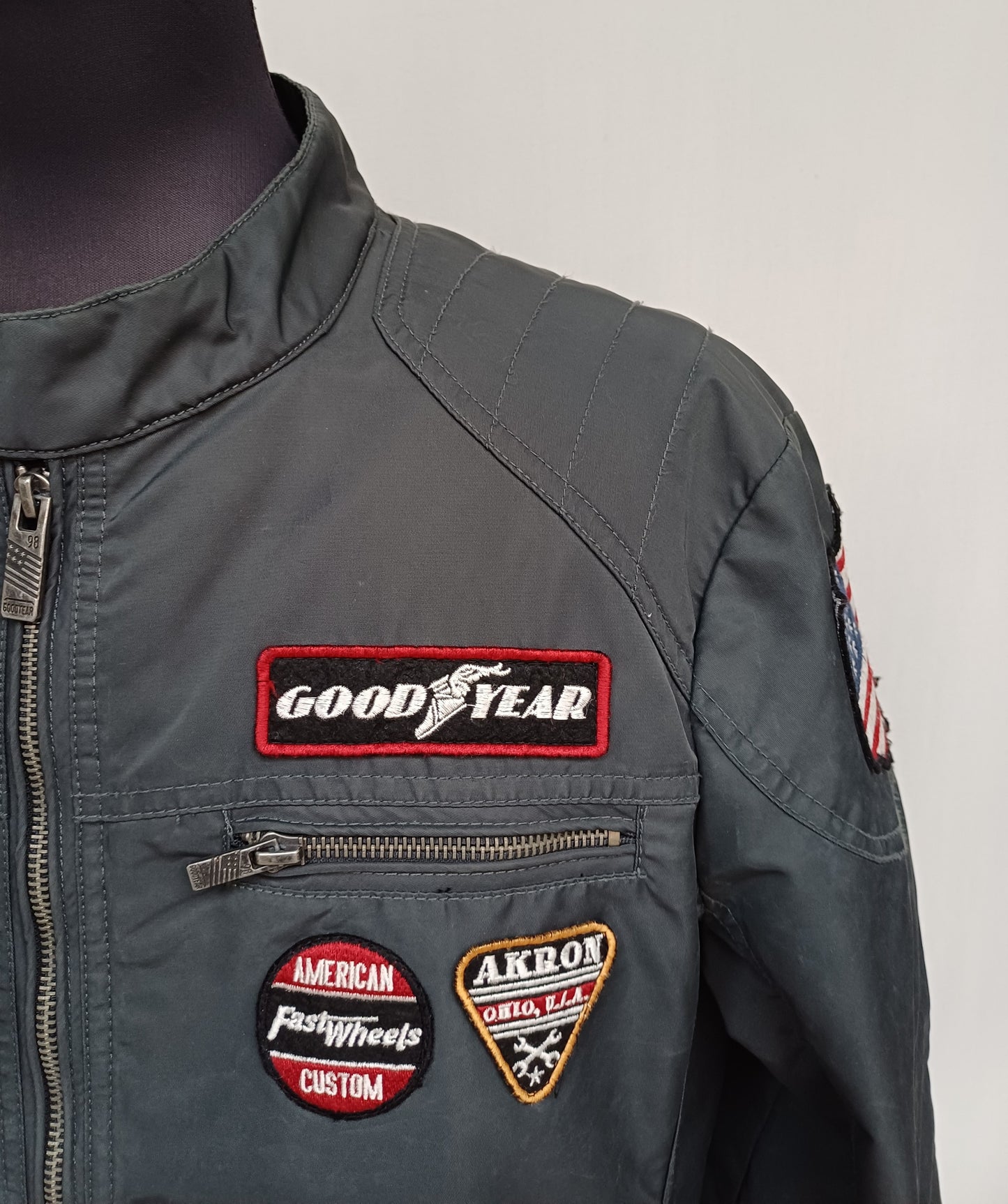 Goodyear Official Monahans Racing Jacket Mens M
