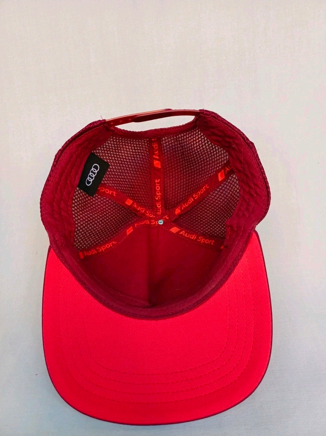 Audi Sport Official Mesh Snapback Trucker Hat One Size Adult