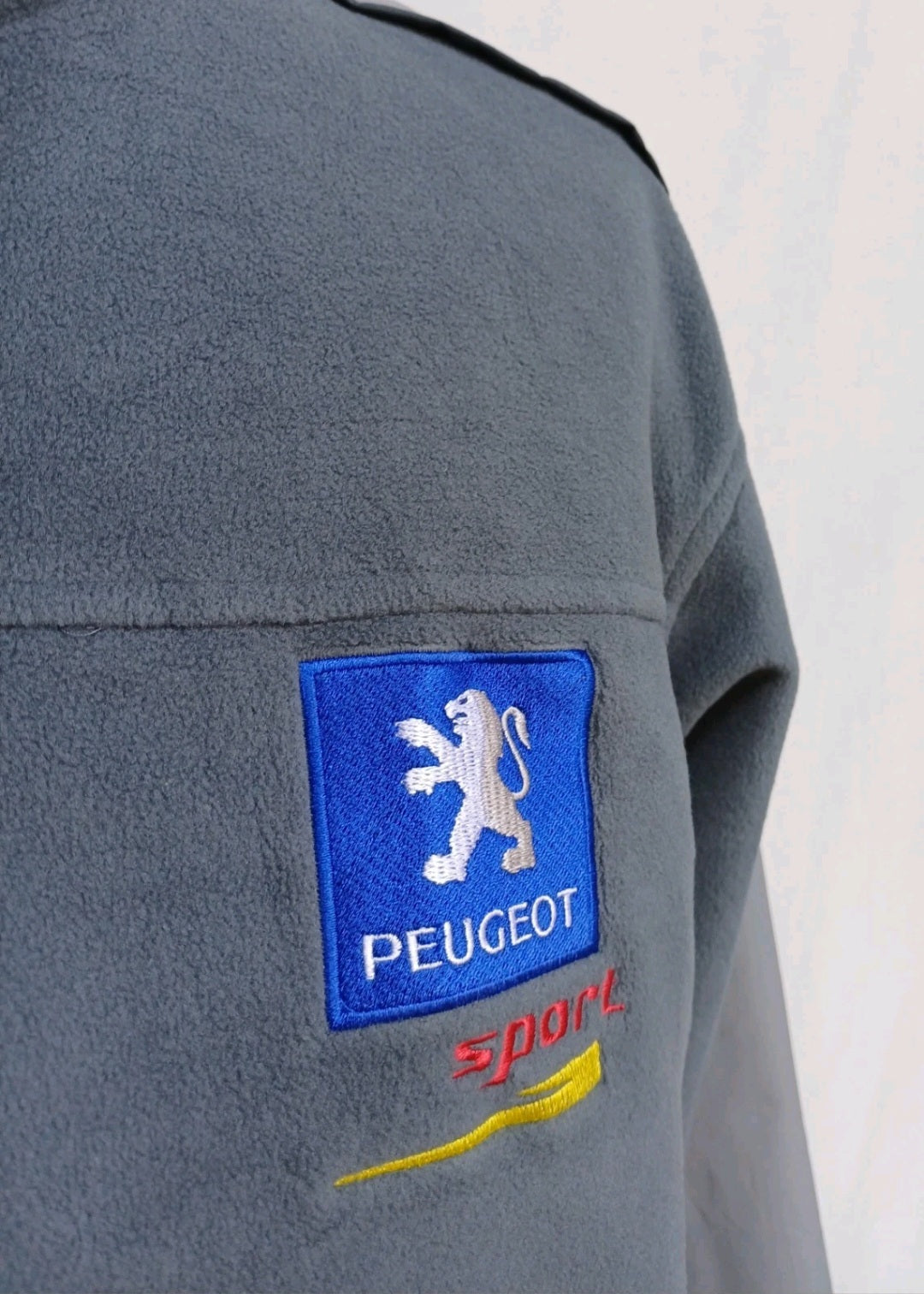 Peugeot Sport Full Zip Racing Jacket W/Removable Fleece Lining Mens M