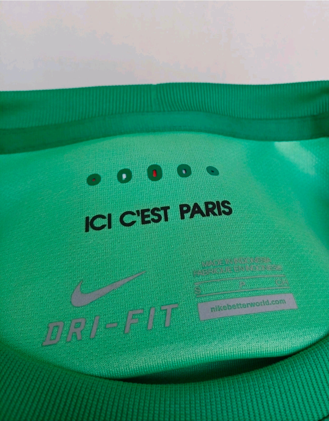 Paris Saint Germain 2015/16 #16 Trapp Nike Player Issue GK Goalkeeper Shirt Mens S