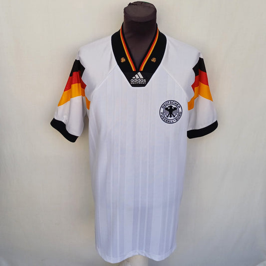 Germany 1992 Euro Home adidas Shirt Mens L