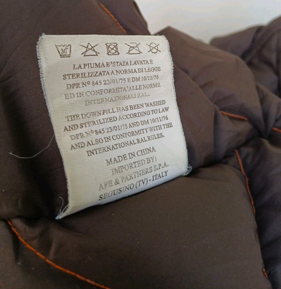 Parajumpers Real Fur Bomber Down Jacket W/Removable Lining Mens M