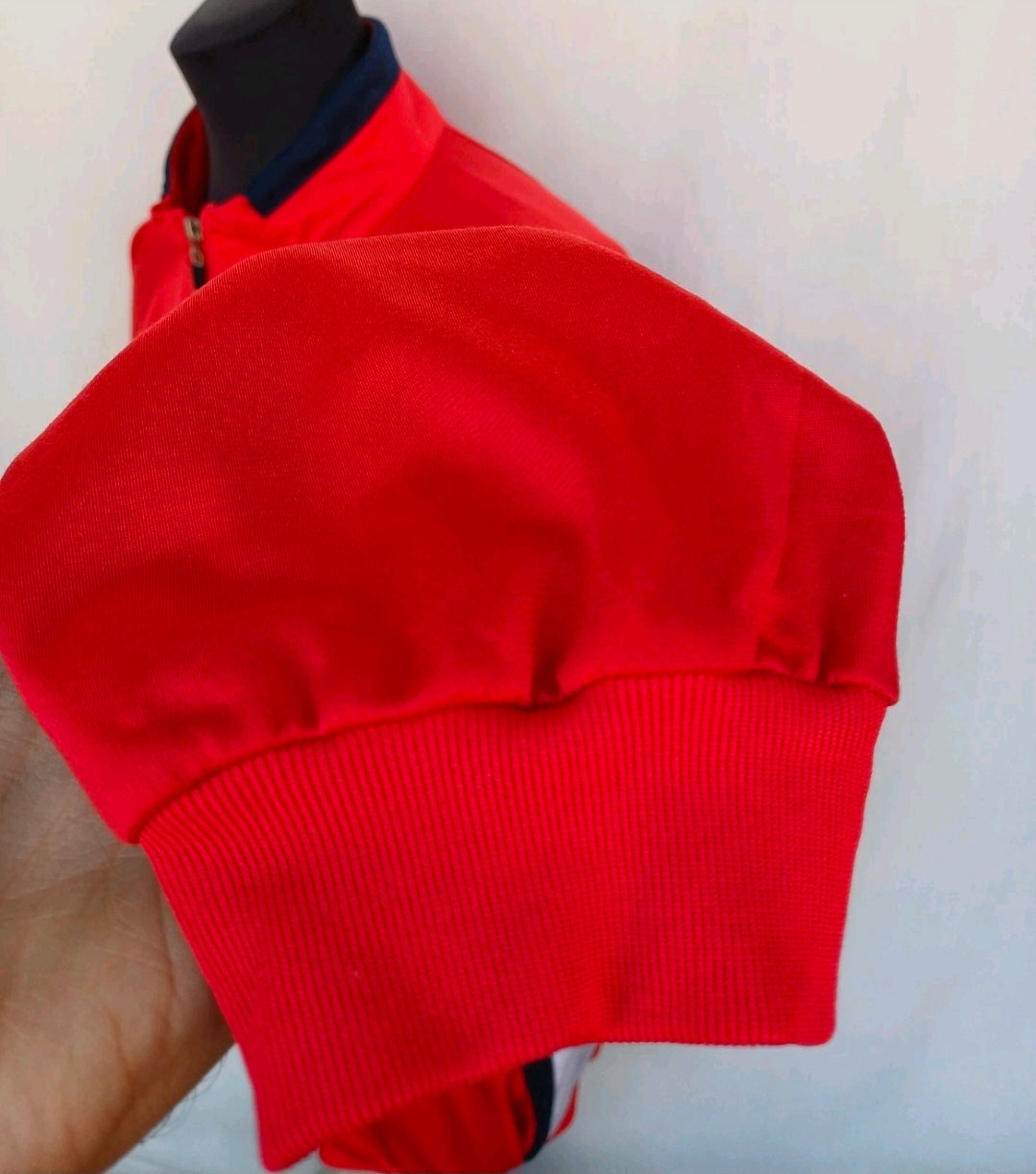 Vintage 90s Hummel Full Zip Track Top Jacket Mens L Oversized