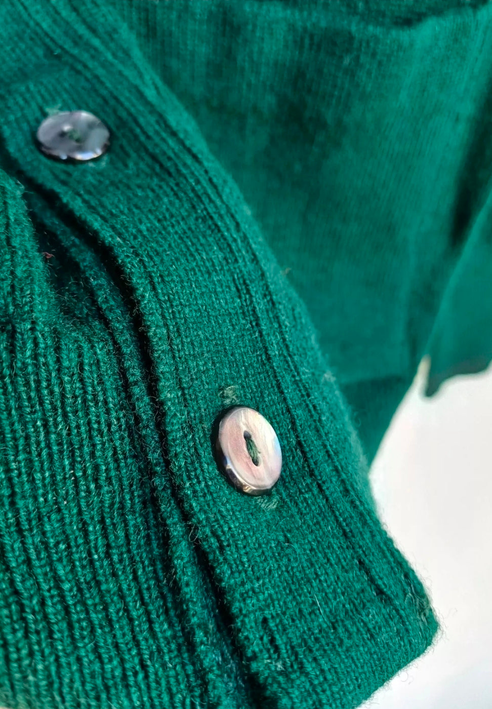 Vintage Burberrys Pure Lambswool Button Cardigan Sweater Mens L