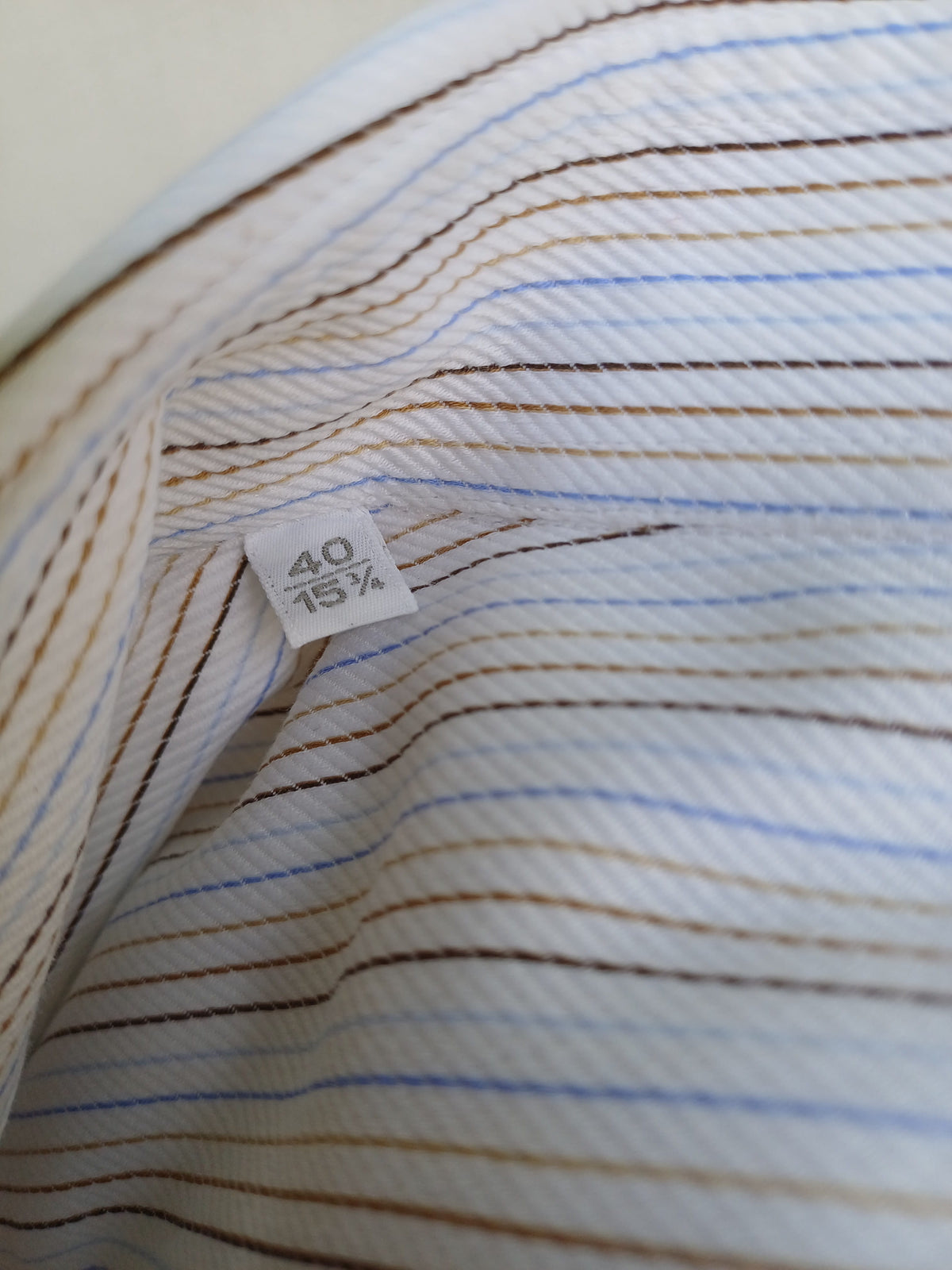 Lanvin Paris Striped Button-Up Shirt Size 40/Mens M