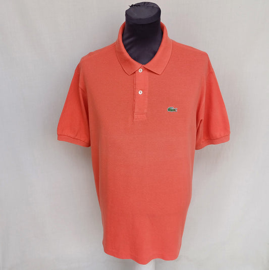 LaCoste Cotton Polo Button Shirt Size 6/Mens XL