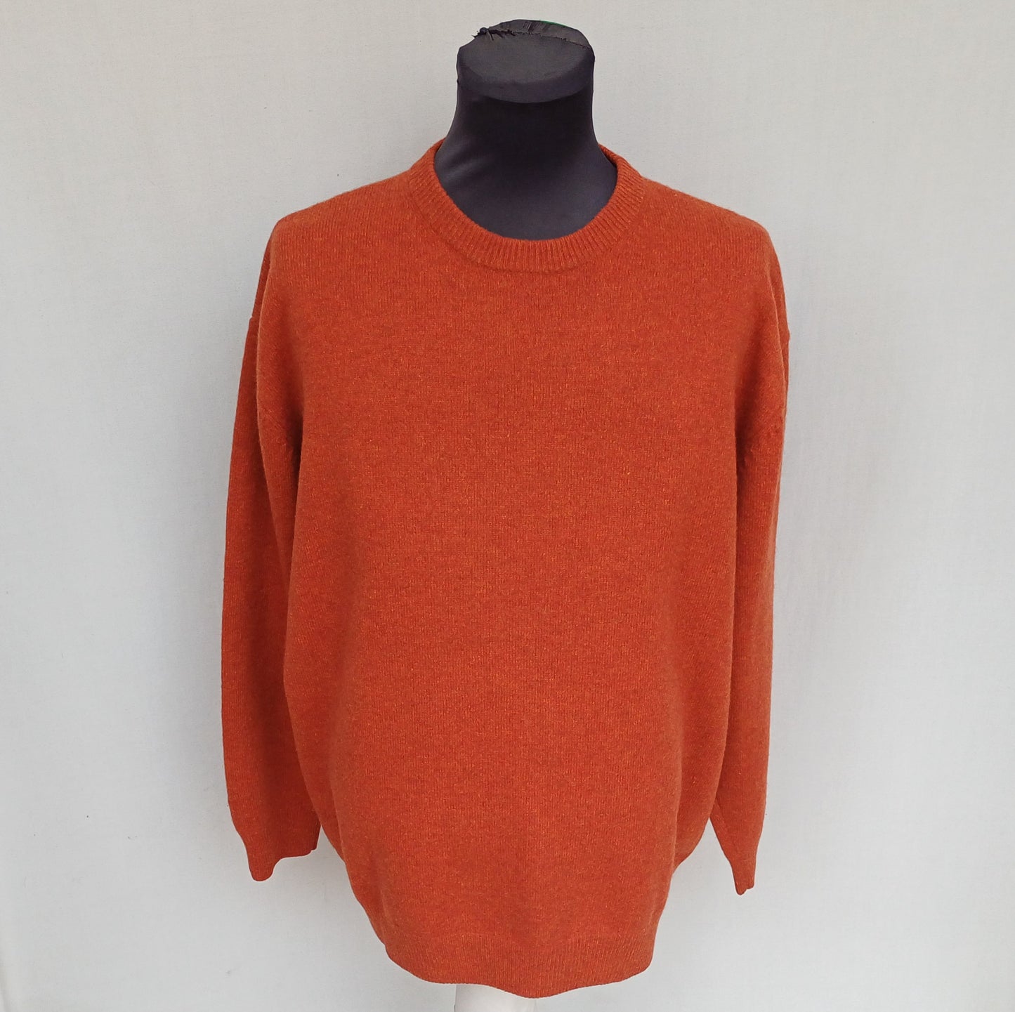 Peter Fitch Lambswool Crew Neck Sweater Jumper Size EU 58/Mens 3XL