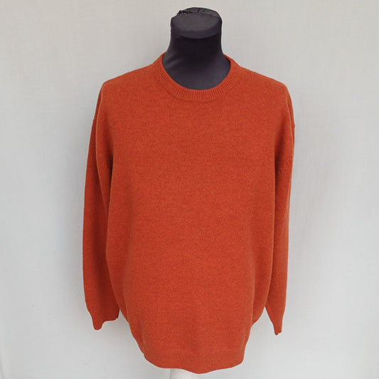 Peter Fitch Lambswool Crew Neck Sweater Jumper Size EU 58/Mens 3XL