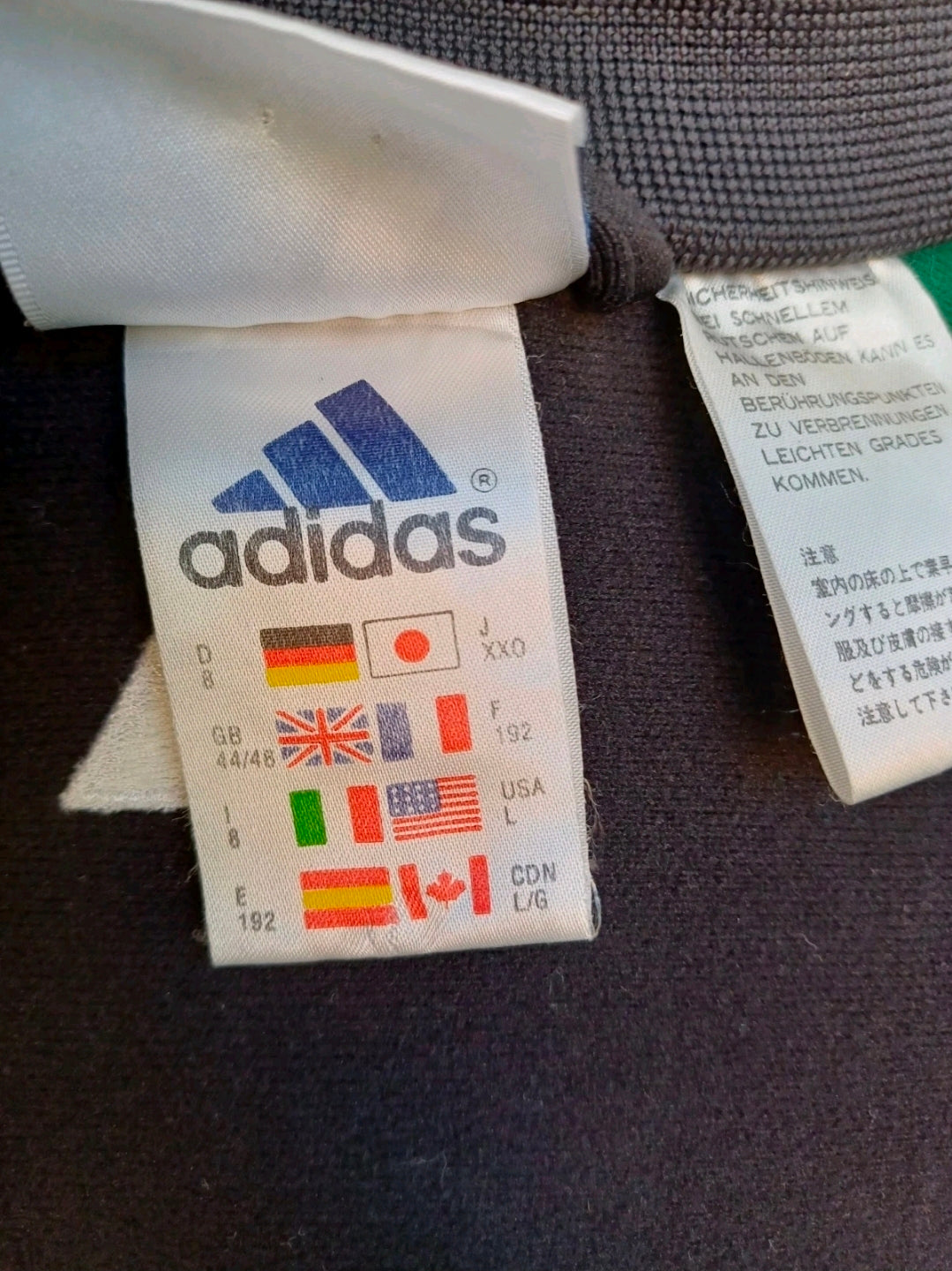 Vintage 2000 Adidas Zip Track Top Jacket Mens L