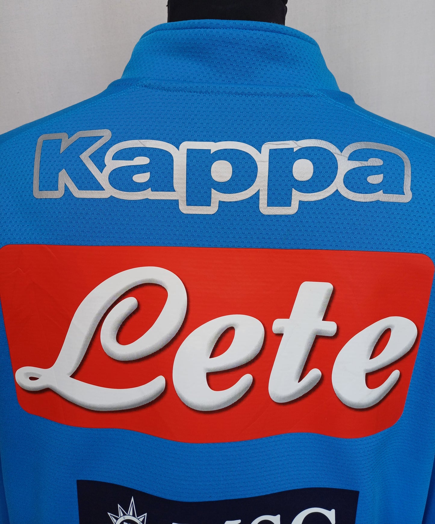 Napoli 2019/20 Kappa Zip Training Pullover Sweater Mens XL