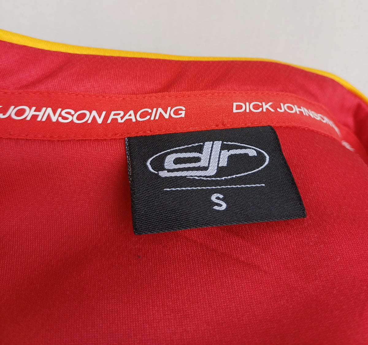 New Without Tags Dick Johnson Racing Polo Button Shirt Mens S