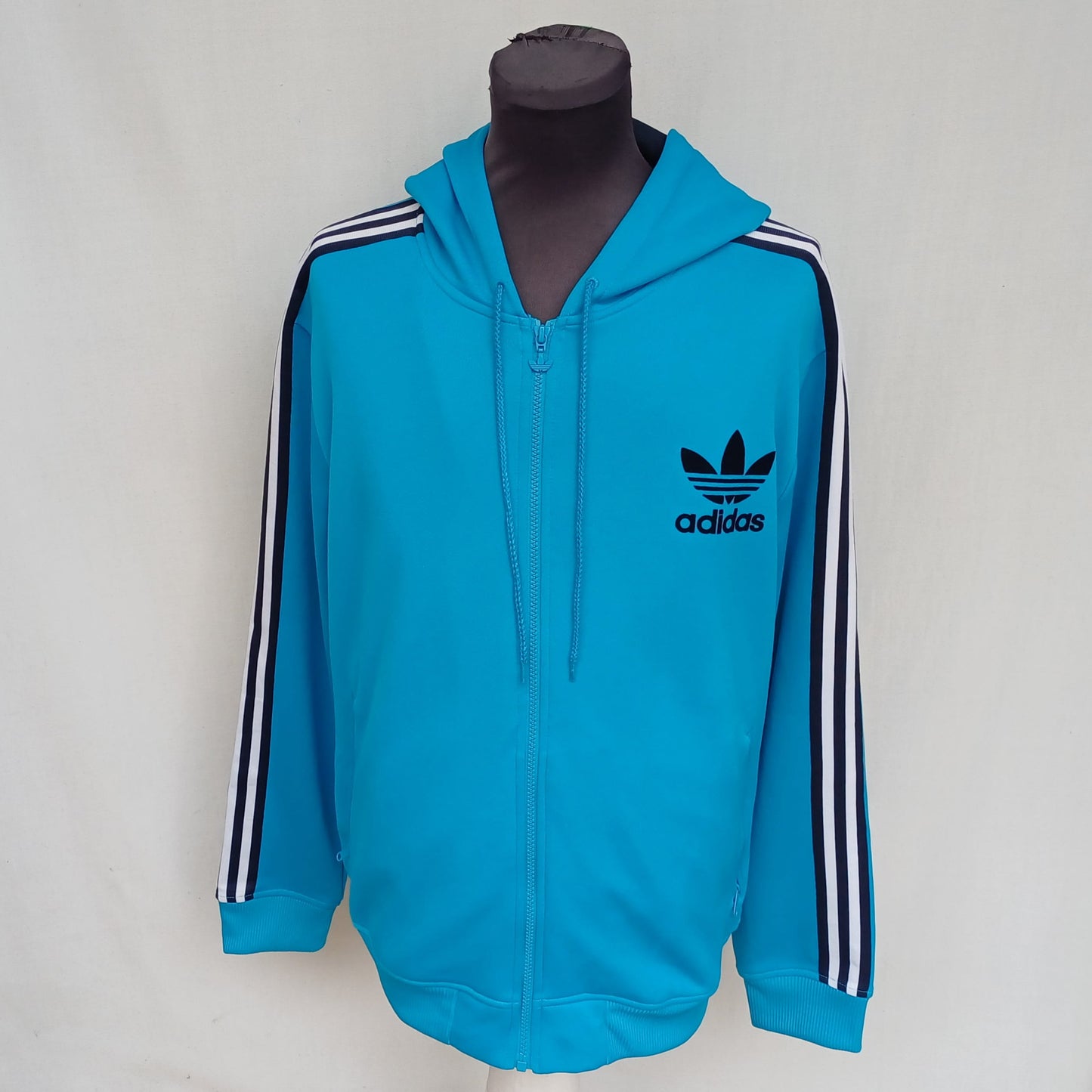 New Without Tags Adidas Originals Retro Track Top Jacket Hoodie Mens XL