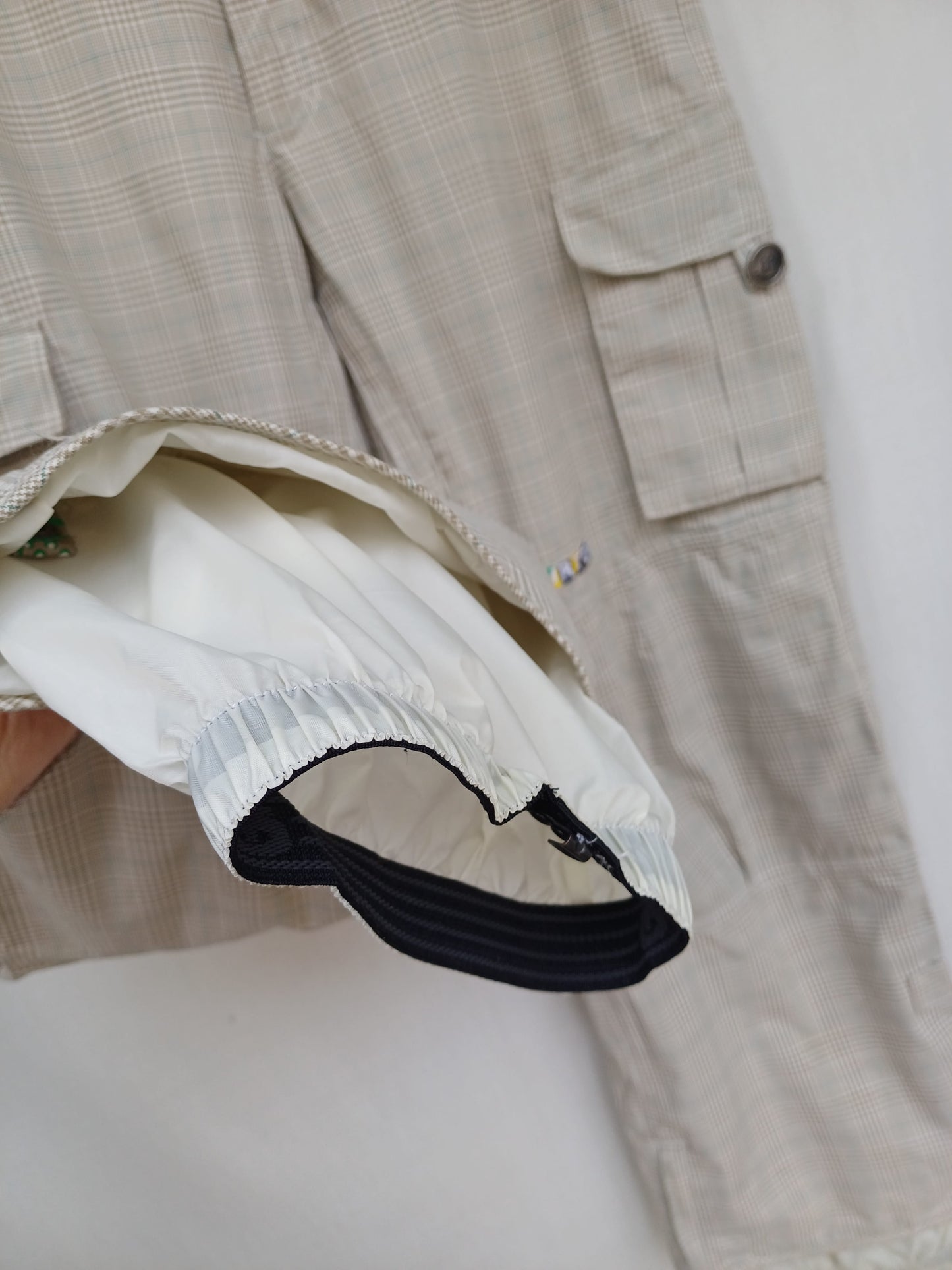 Burton Plaid Snowboard Ski Pants Mens L Oversized