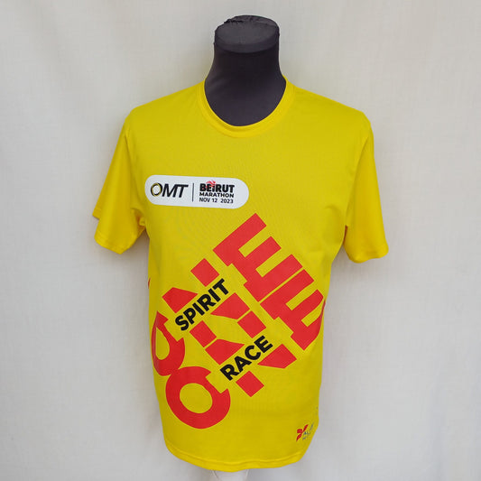 Beirut Marathon 2023 Official Running T-Shirt Mens M