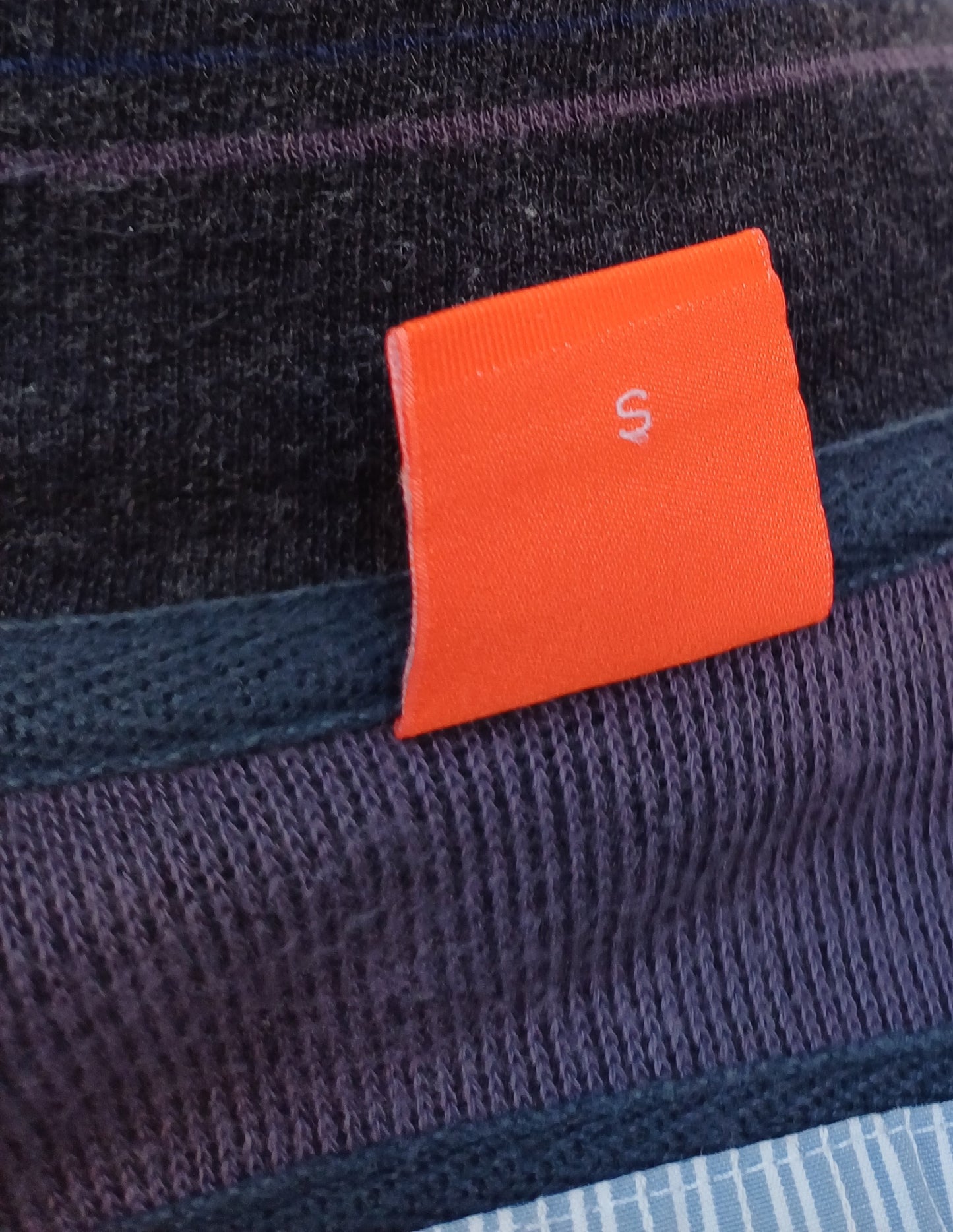 Hugo Boss Orange Cotton Zip Sweater Mens S