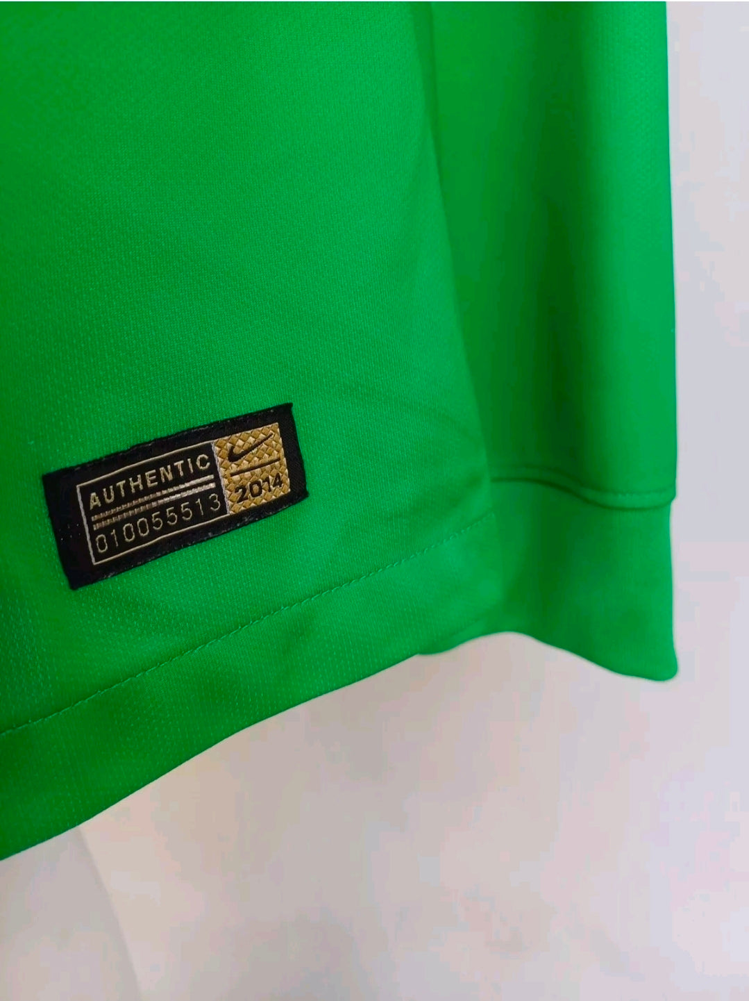 Paris Saint Germain 2014/15 Nike Player Issue Jersey Goalkeeper Shirt Mens L