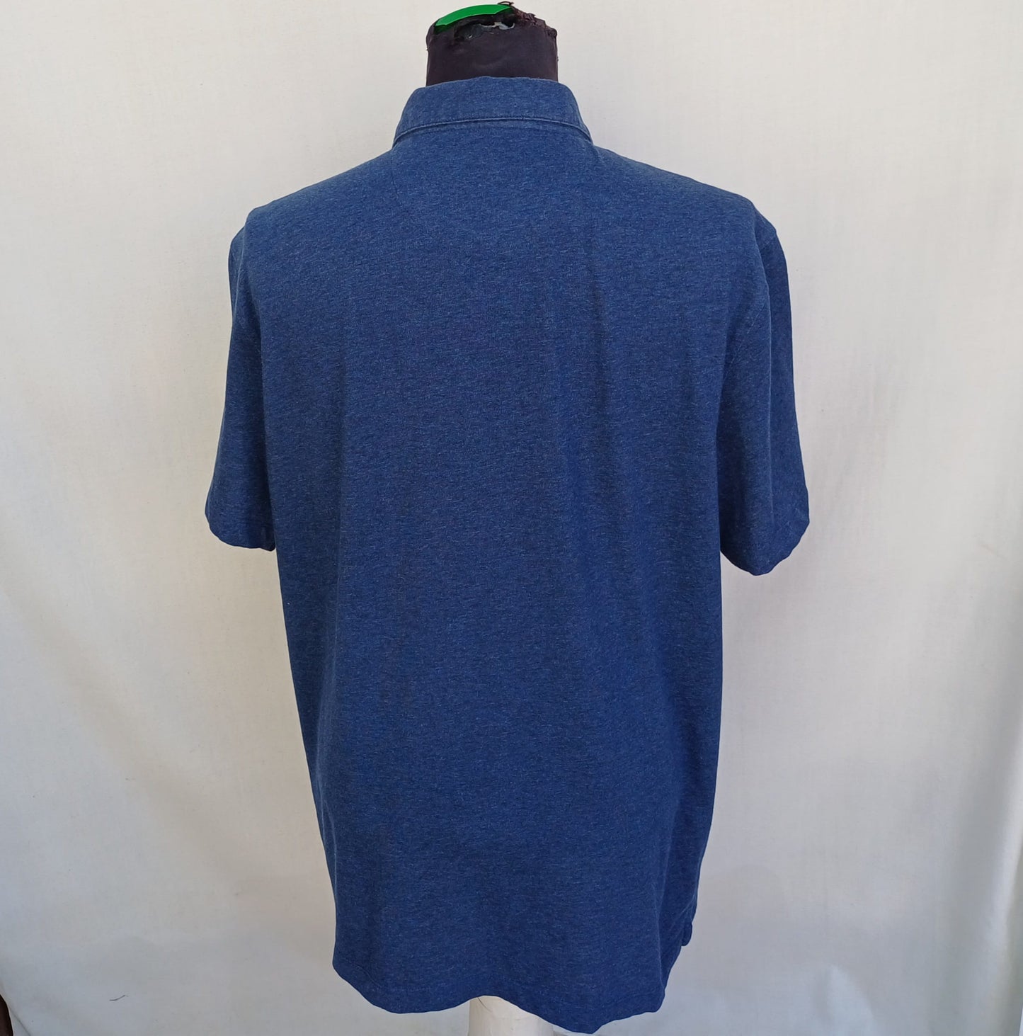 Van Heusen Classic Fit Cotton/Polyester Polo Button Shirt Mens L