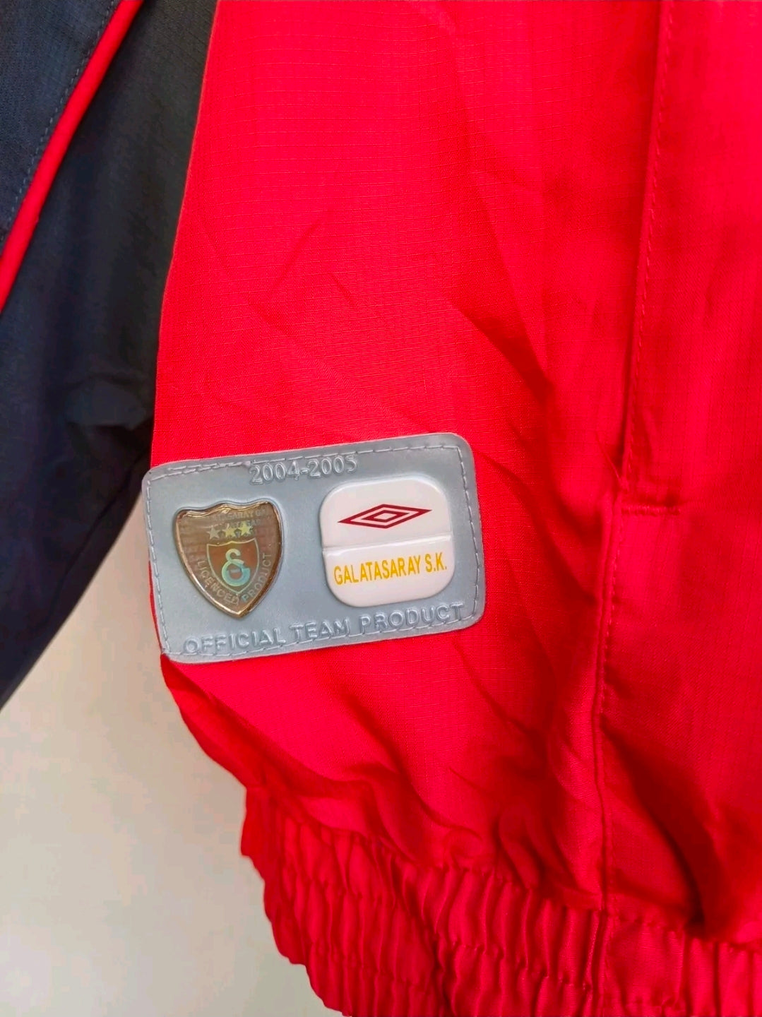 Galatasaray 2004/05 Umbro Football Training Track Top Zip Jacket Mens M