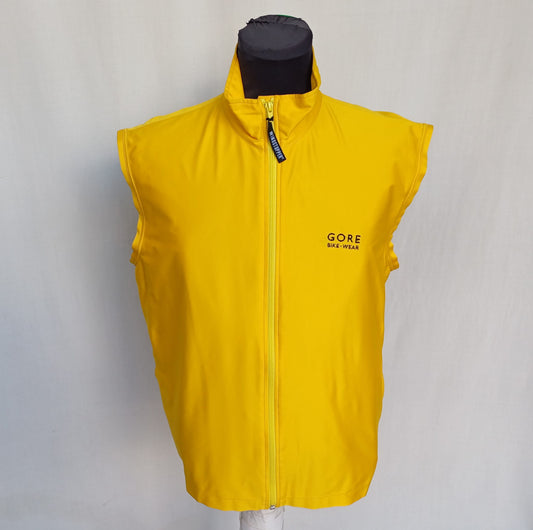 Gore Bike Wear WindStopper Zip Cycling Vest Gilet Mens L