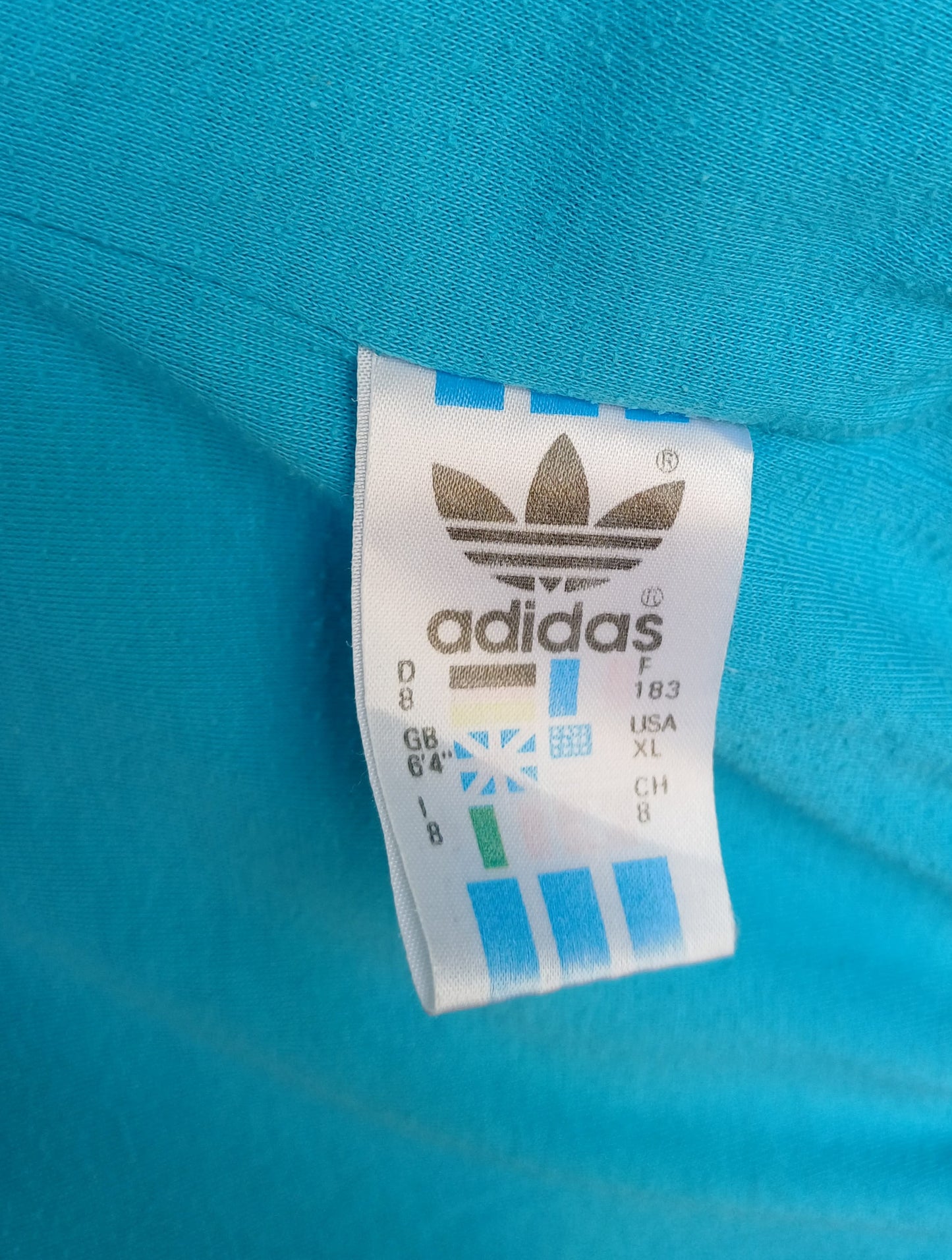 Vintage 90s Adidas Full Zip Track Top Jacket Mens XL