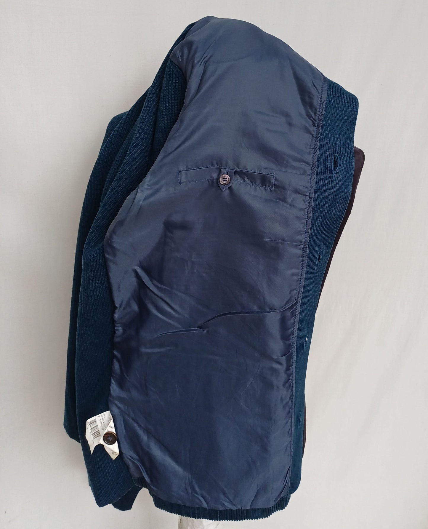 Burberry London Corduroy Wool/Acrylic Button Jacket Size 6/Mens L