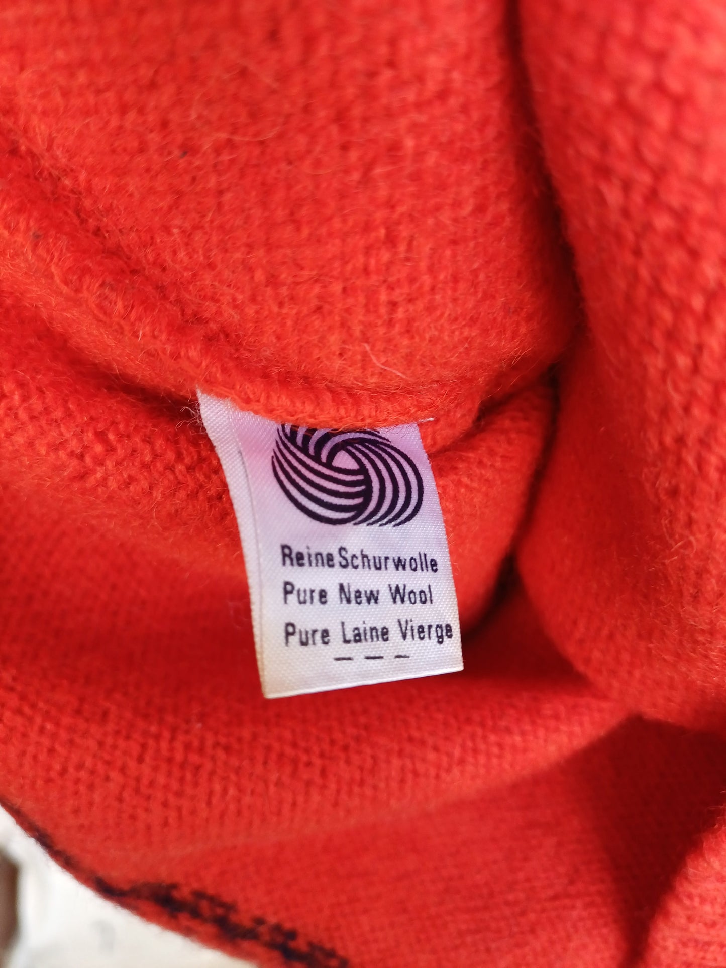 Vintage Geiger Pure Wool Pullover Sweater Size EU 50