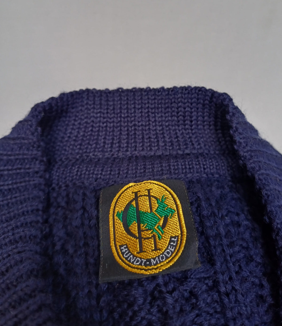 Vintage Hundt Modell Germany Button Knit Cardigan Size 52 Fits Mens L