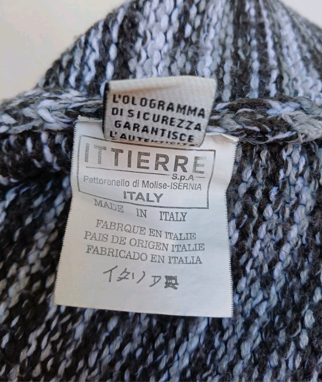 Dolce &Gabbana D&G Spell Out Wool Knit Pullover Sweater Jumper Mens S Oversized