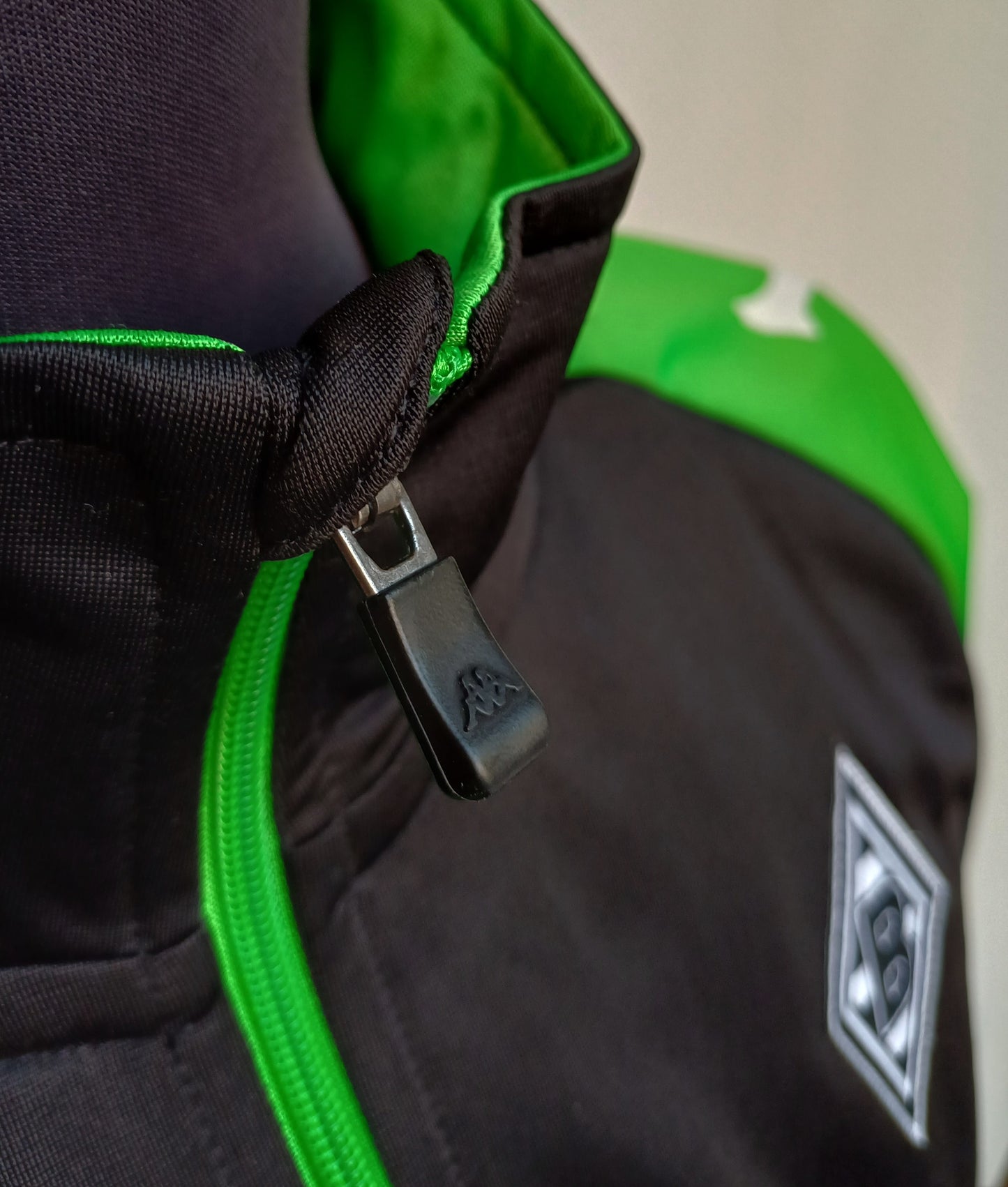 Borussia Monchengladbach Kappa Zip Track Top Jacket Mens L