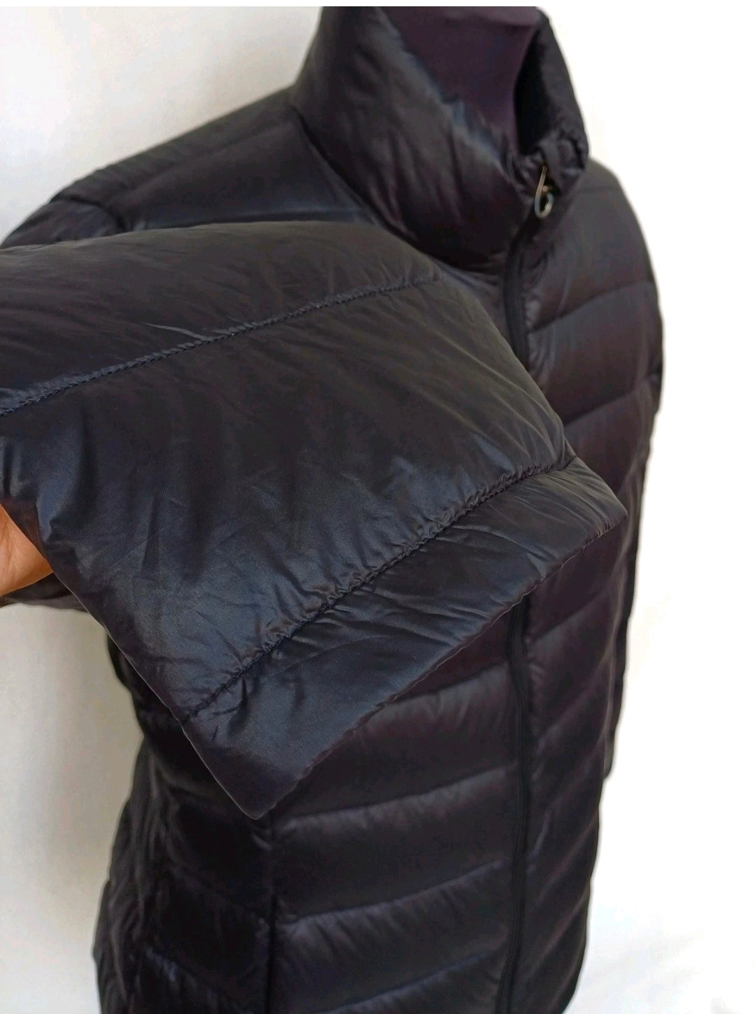 Calvin Klein Premium Duck Down Womens Lightweight Packable Puffer Jacket Size XL